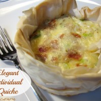 Elegant Individual Quiche / Call Me PMc