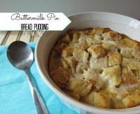 Amazing Buttermilk Pie Bread Pudding / Call Me PMc