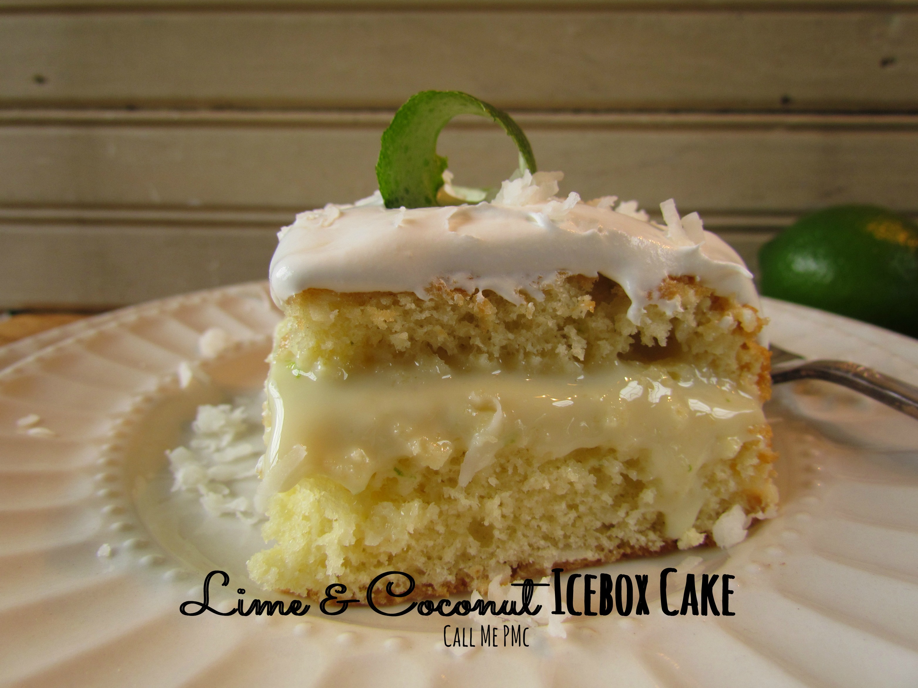 Lime & Coconut Icebox Cake with Fresh Whipped Cream » Call Me PMc