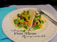 Fish Tacos with Mango Avocado Relish / Call Me PMc