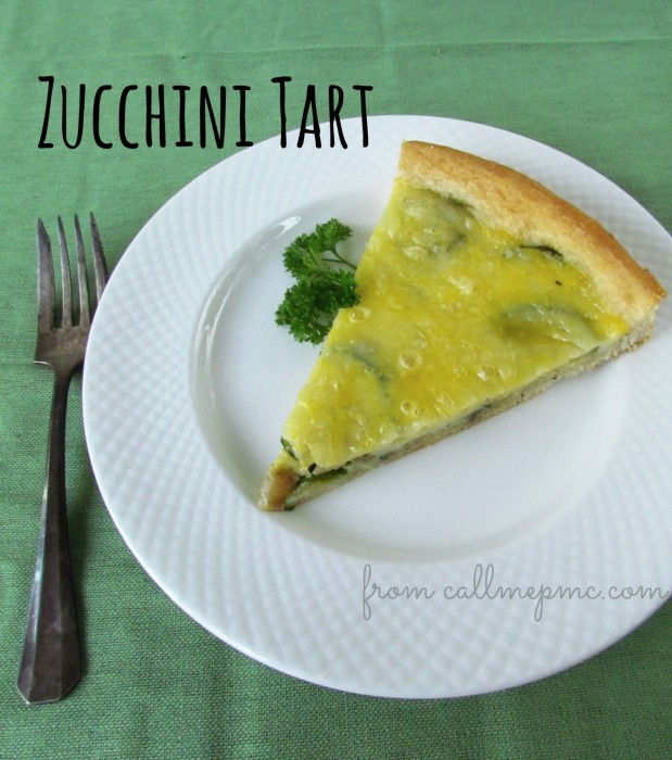 zucchini tart from callmepmc.com #callmepmc #tart #vegetables