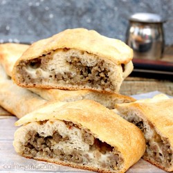 3 Ingredient Sausage Roll with cheese