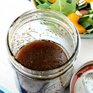 Mason Jar Balsamic Salad Dressing
