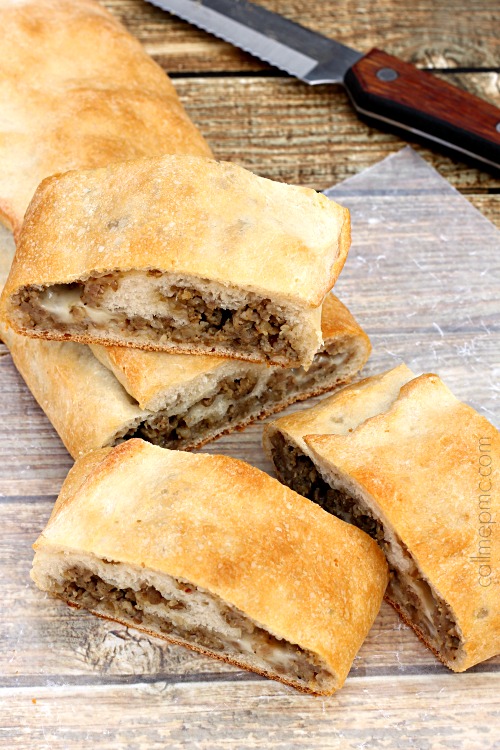 3 Ingredient Sausage Roll 3 Ingredient Sausage Roll on a table