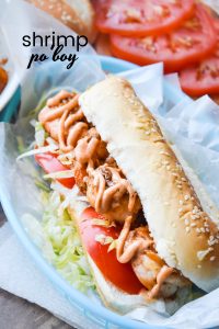 SHRIMP PO’ BOY SANDWICH RECIPE