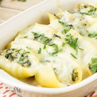 Spinach and Cheese Stuffed Pasta