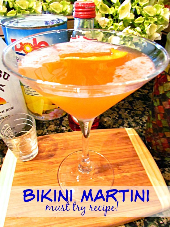 Bikini Martini cocktail recipe