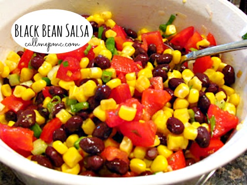 Black-bean-salsa #callmepmc