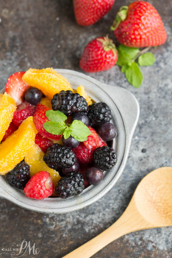 Favorite Fruit Salad, the combination of fruit and honey make this recipe phenomenal! It's a simple and perfect side for any season and any entree! Favorite Fruit Salad full of color and nutrients, this salad recipe is delicious and easy to make.