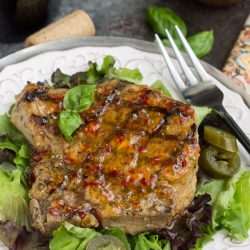 Jalapeno Basil Pork Chop