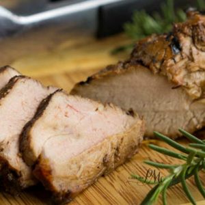 Molasses Glazed Pork Tenderloin