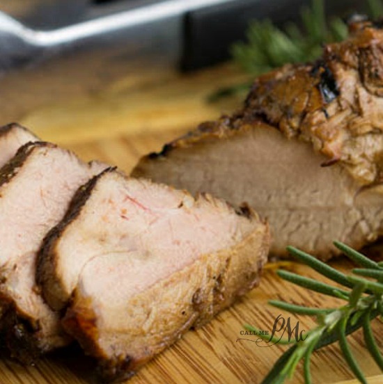 Molasses Glazed Pork Tenderloin