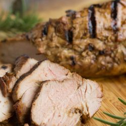 Molasses Glazed Pork Tenderloin has a sweet and savory marinade that adds a beautiful flavor to this It's juicy and full o fflavor!ecipe.