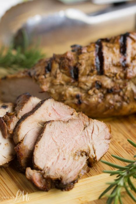 Molasses Glazed Pork Tenderloin has a sweet and savory marinade that adds a beautiful flavor to this It's juicy and full o fflavor!ecipe.