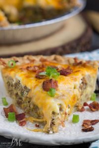 BACON AND SAUSAGE QUICHE