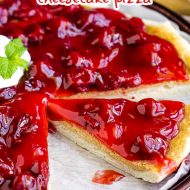 STRAWBERRY CHEESECAKE PIZZA RECIPE