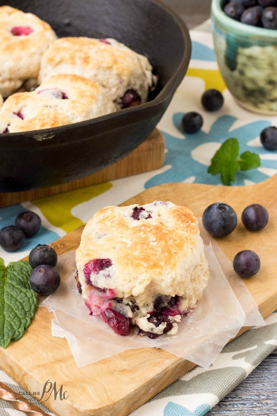 Blueberry Biscuits