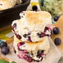 Blueberry Biscuits