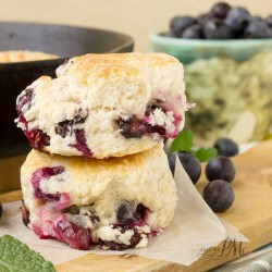 Blueberry Biscuits