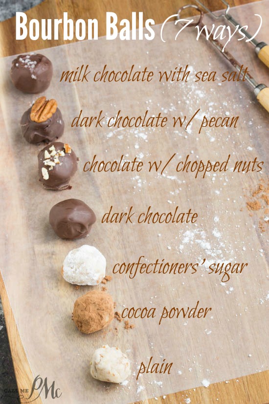 Bourbon Cookie Balls Recipe - Fat Dad Foodie