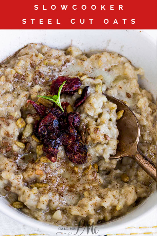  Slow Cooker Oatmeal