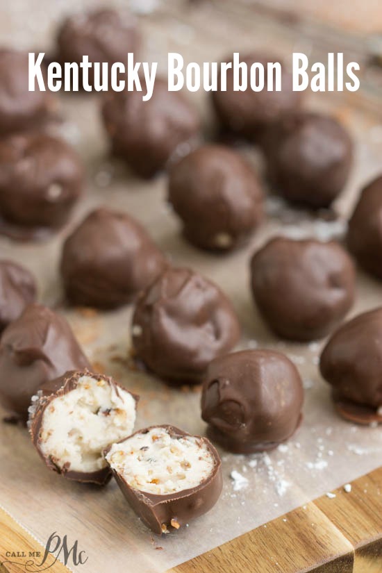 This is an authentic Kentucky Bourbon Balls recipe. They are rich, smooth, decadent, and delicious! It's a Southern delicacy of a sweet boozy confection of sugar, pecans, and bourbon. Kentucky Bourbon Balls