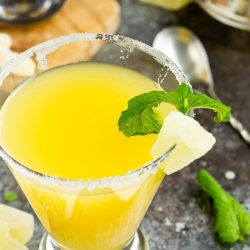Sweet and festive, a Pineapple Martini is a crazy delicious tropical inspired martini.