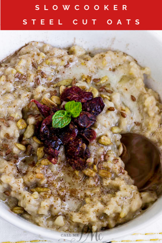  Slow Cooker Oatmeal