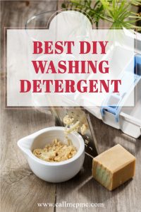 Best DIY Washing Detergent