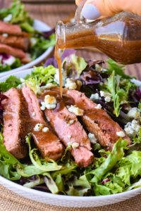 BLACK AND BLUE SALAD RECIPE