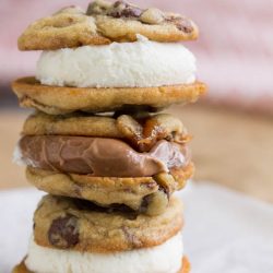 Chocolate Oatmeal Toffee Cookies