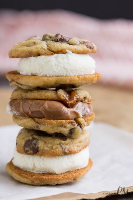 Chocolate Oatmeal Toffee Cookies