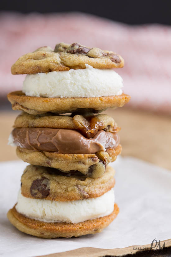 Perfect Chocolate Oatmeal Toffee Cookies Recipe is a soft and chewy cookie sandwich with fluffy decorator frosting in the middle! 