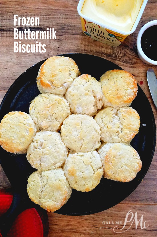 Frozen Buttermilk Biscuits is a time-saving and economical recipe for making and freezing homemade biscuits.