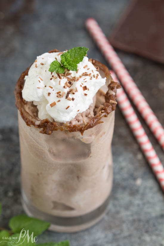 Skinny Bailey's Banana Smoothie is a rich frozen cocktail that is full of bananas and Irish cream.