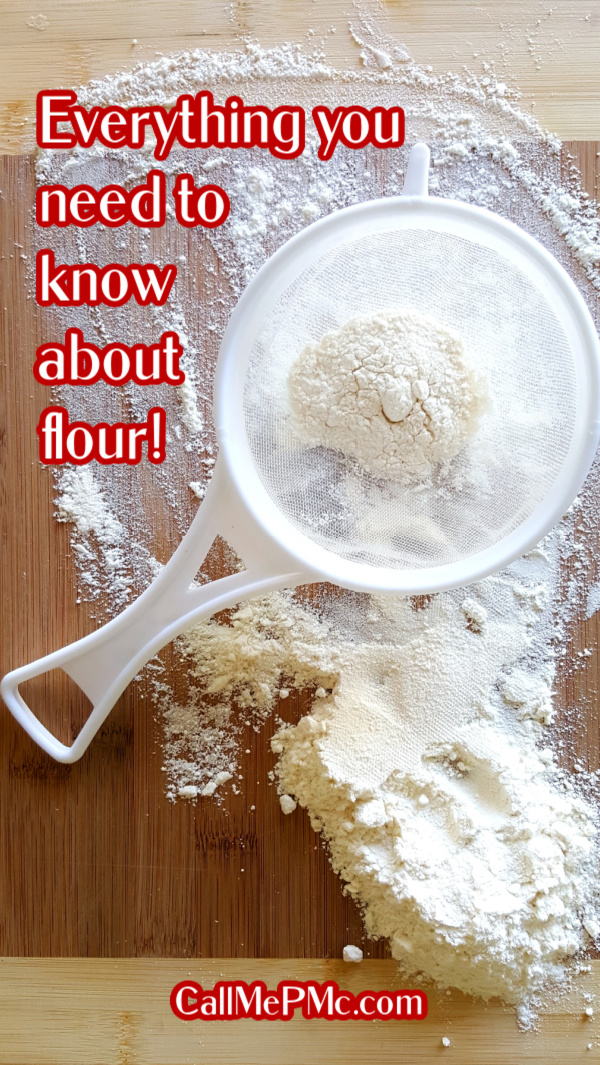 The Scoop on Flour - The type of flour used in a recipe affects the flavor and texture of the finished product. Everything you need to know about #flour. #baking #recipes #desserts Everything you need to know about flour. The Scoop on Flour