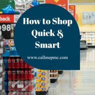 Time Management ~ Navigating the Grocery Store
