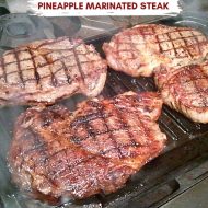 Pineapple Marinated Ribeye