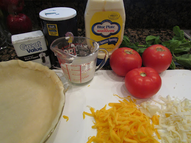 tomato pie ingredients