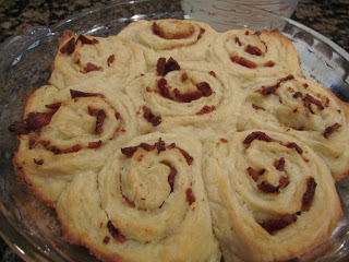 Bacon Breakfast Rolls with Maple Glaze Bacon Breakfast Rolls with Maple Glaze
