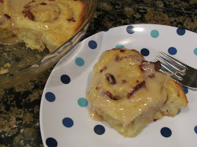 Bacon Breakfast Rolls with Maple Glaze Bacon Breakfast Rolls with Maple Glaze