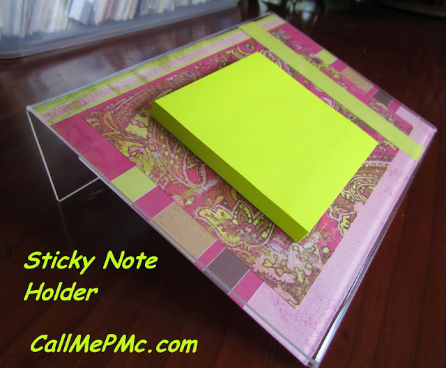 sticky note holder