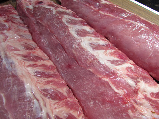 raw ribs prep rib prep