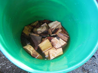 wood chip prep