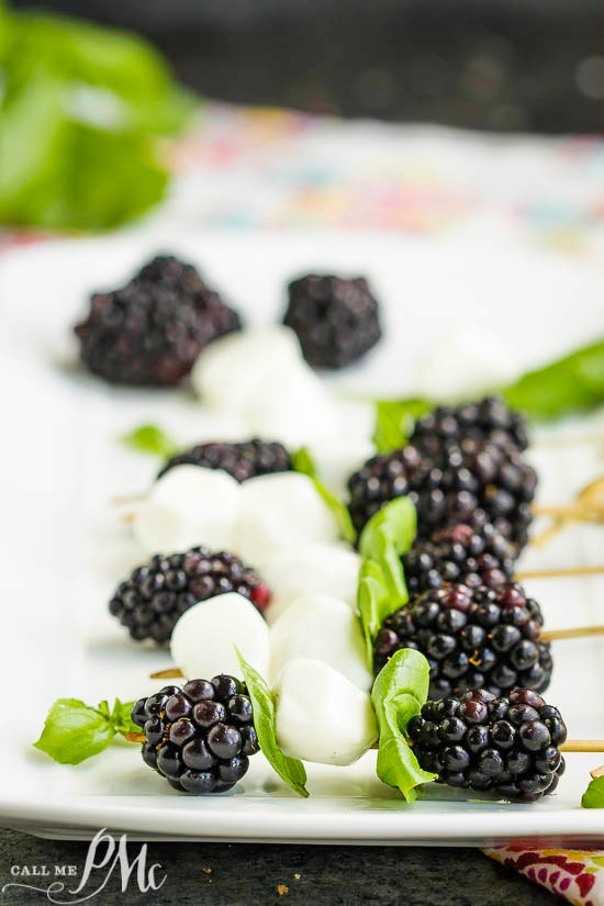 If you need to put together a last-minute appetizer or party snack, look no further than these Blackberry Bites. Blackberry Bites