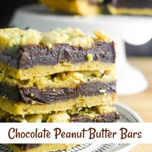 Easy Chocolate Peanut Butter Bars