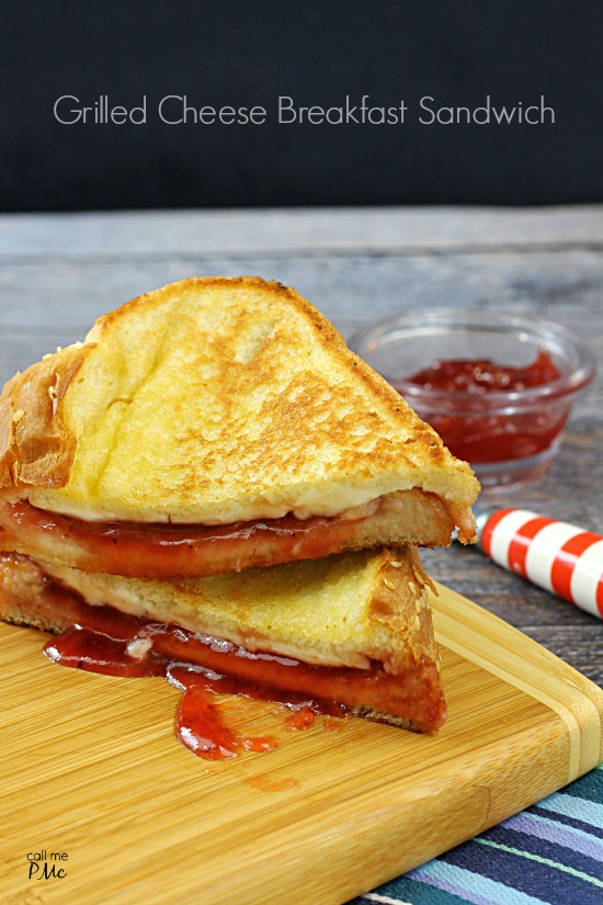Grilled Cheese Breakfast Sandwich from callmepmc.com Grilled Cheese Breakfast Sandwich