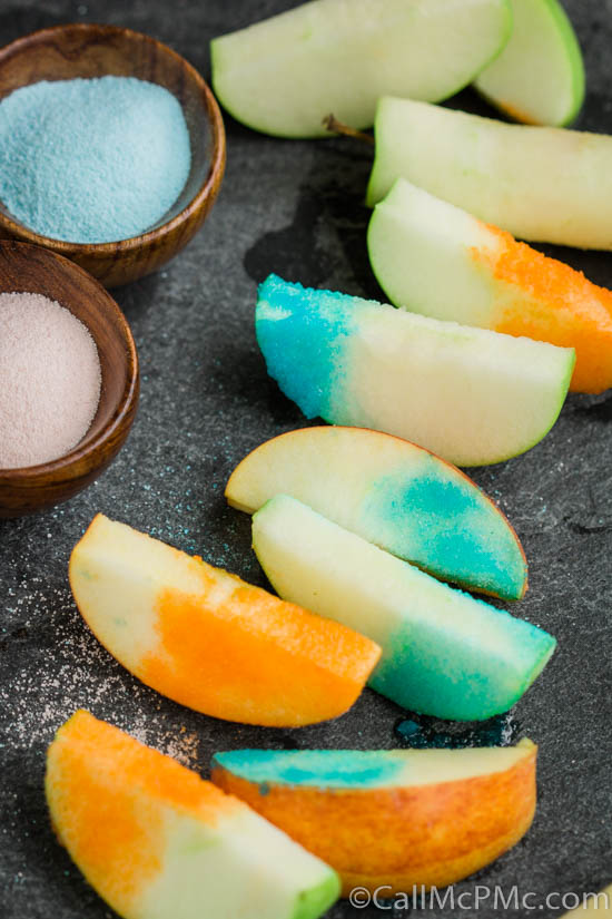 Jello Apples is a crazy easy snack recipe that's healthy, delicious, and fun! Jello Apples snack. Jello Apples is a easy snack recipe that's healthy, delicious, and fun! recipe