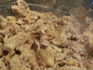 pecan muffins batter