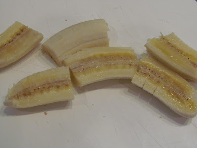 Peanut Butter Bread Bananas Foster! 